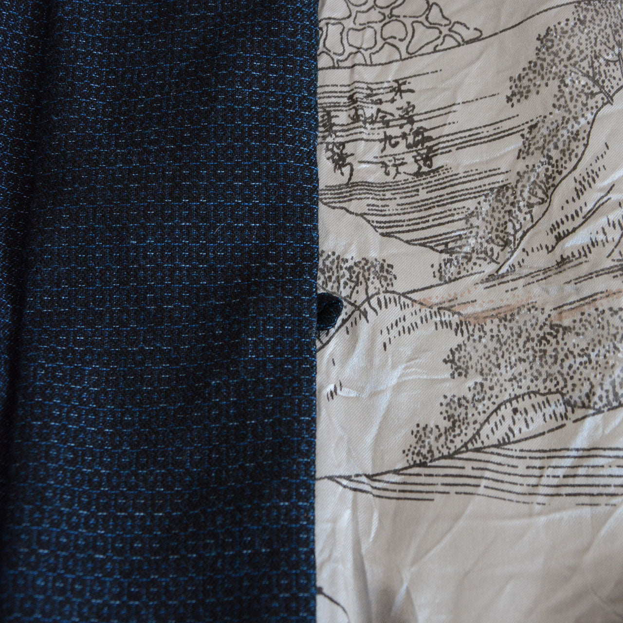 Japanese haori jacket from the late Showa period