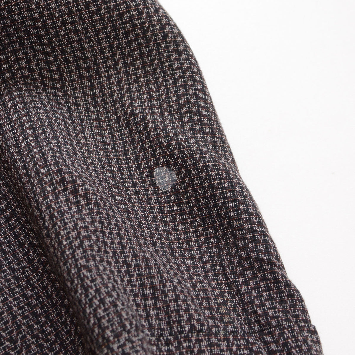Japanese vintage men's haori with color loss, late Showa era