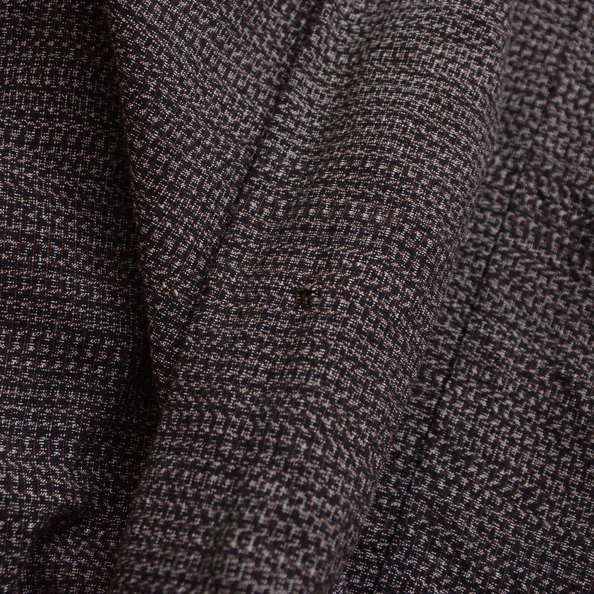 Japanese vintage men's haori with damage, late Showa era