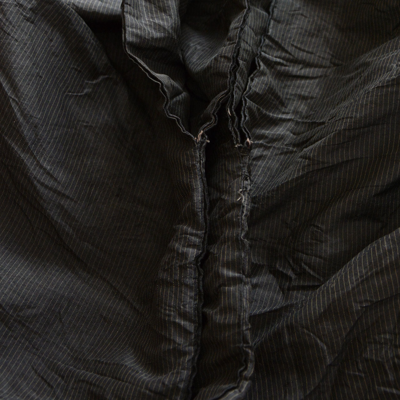 Showa vintage kimono jacket with cultural Japanese art on the lining