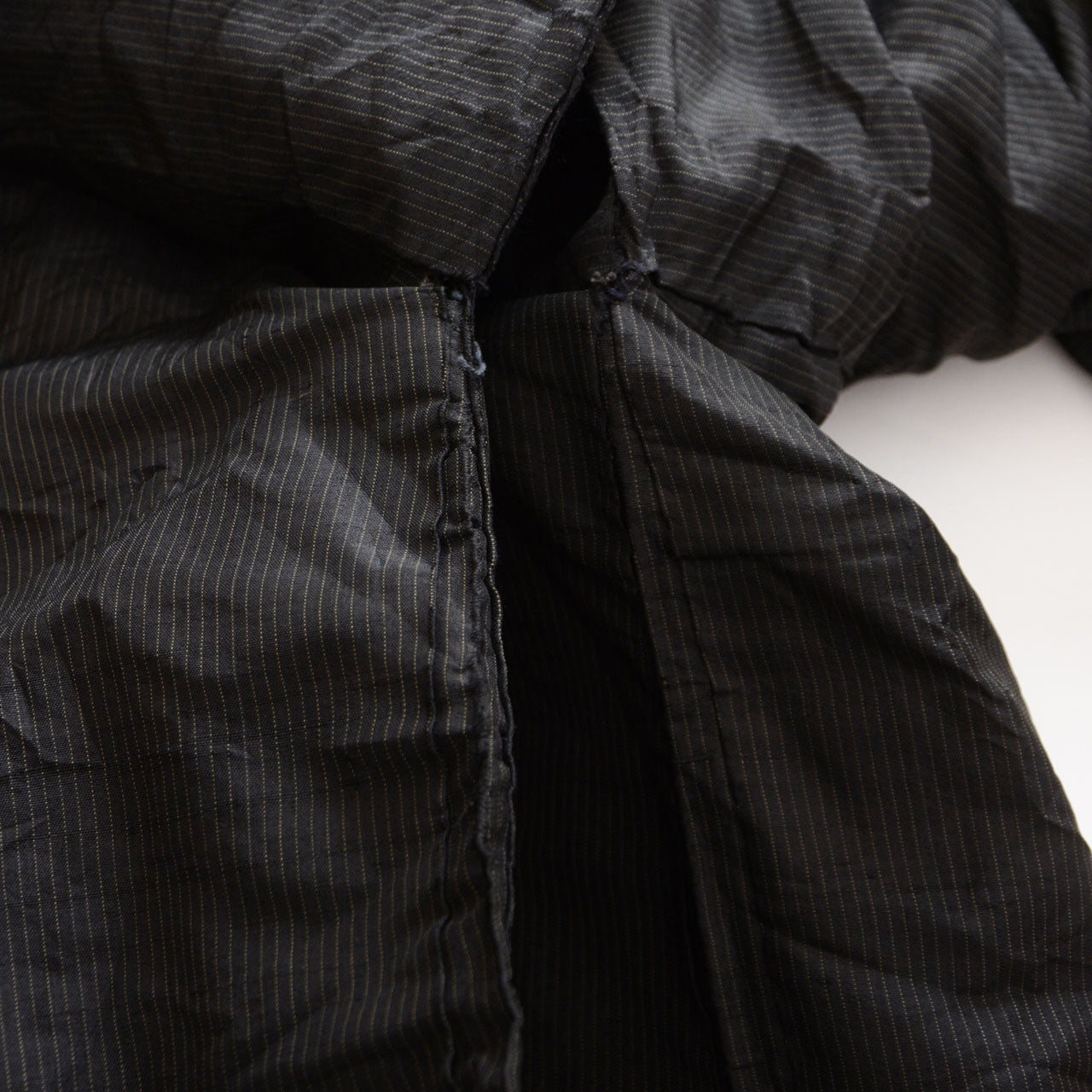 Traditional men’s haori with sparrow and blossom motifs, Japan 1950s–1960s