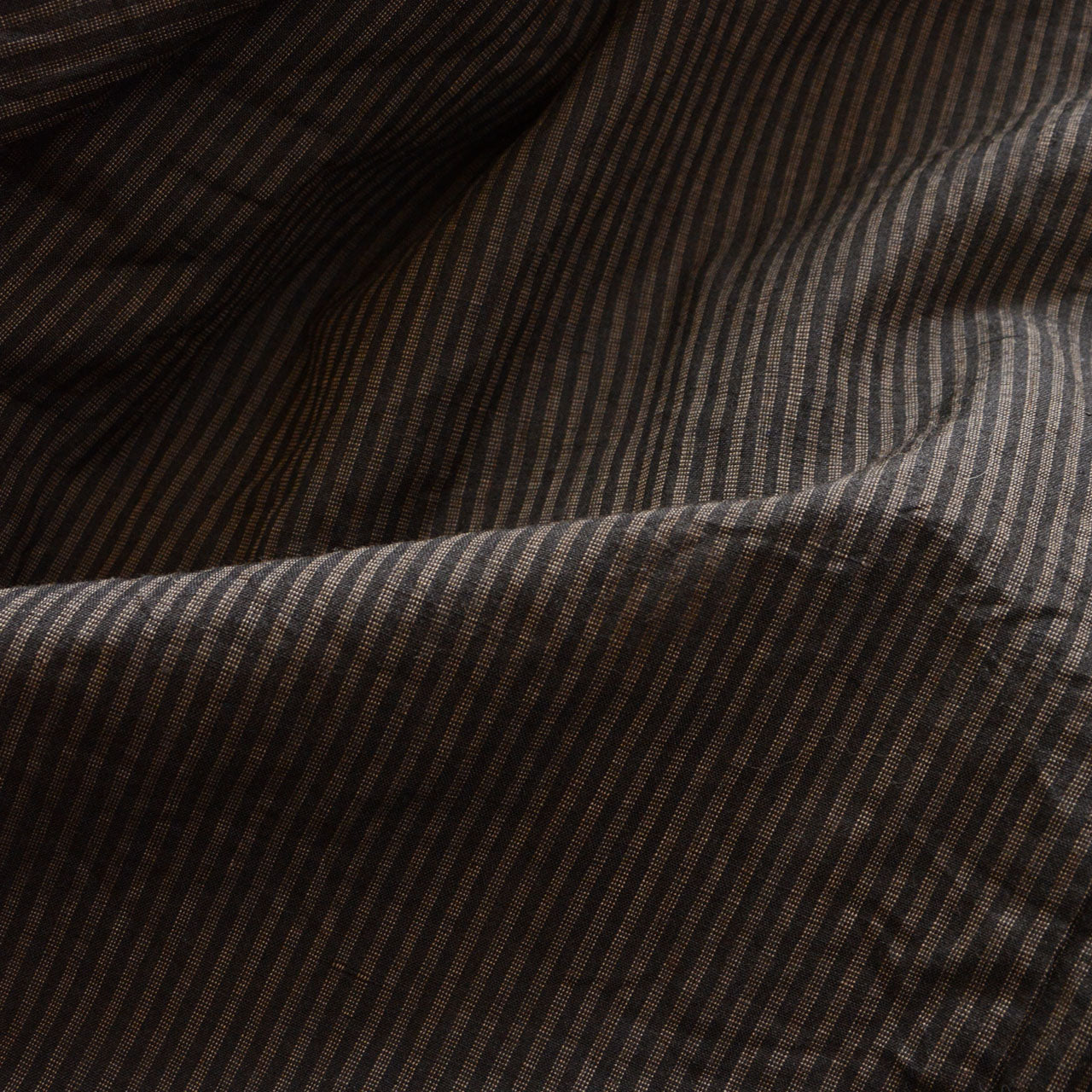 Antique Haori Jacket | Cotton Stripe Exterior | Patchwork Crazy Lining | Early Showa Japan
