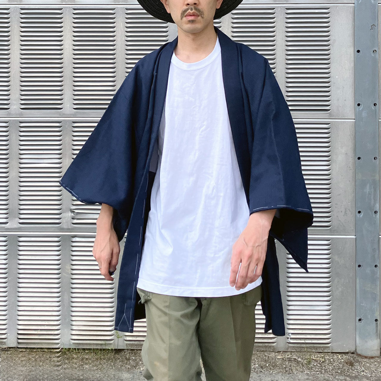 Japanese Men’s Haori – Statement Eagle Lining
