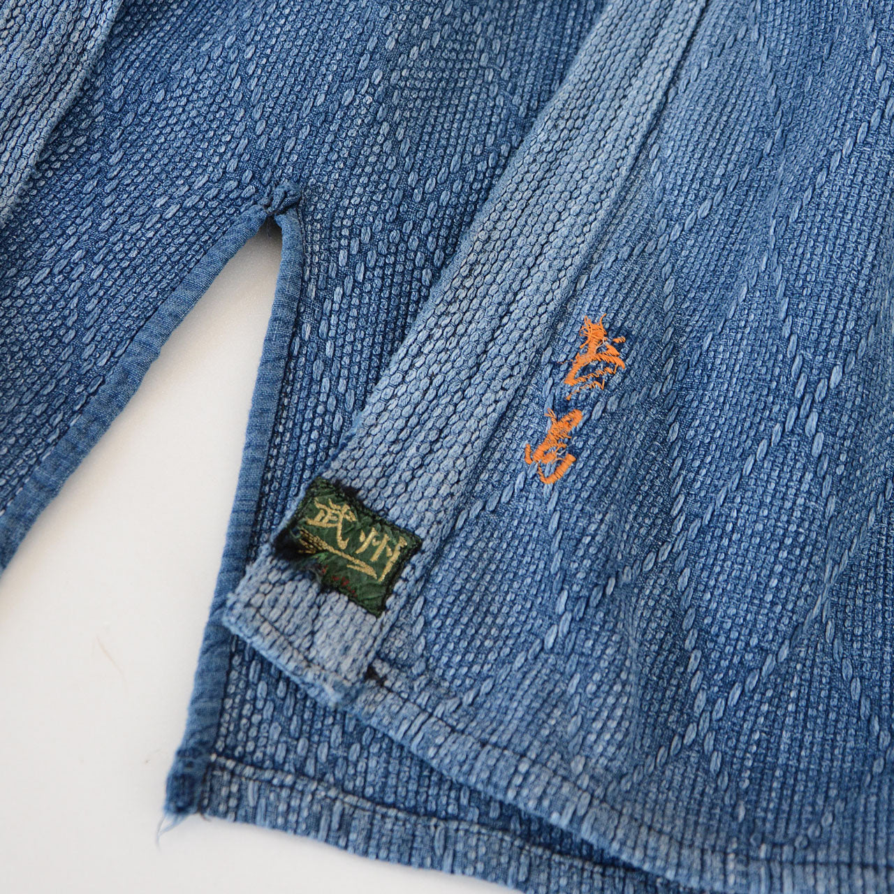 Traditional martial arts uniform turned into wearable art