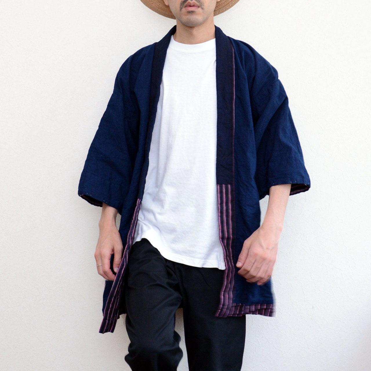 One-of-a-kind Japanese jacket suitable for slow fashion outfits
