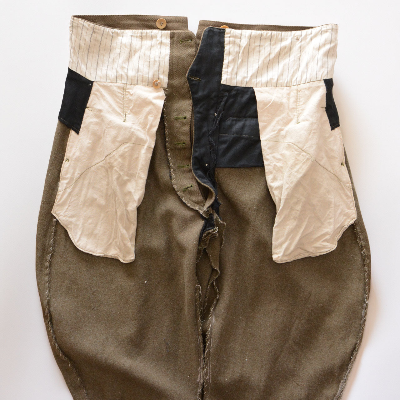 Japanese tailor-made jodhpurs, 1940s army issue