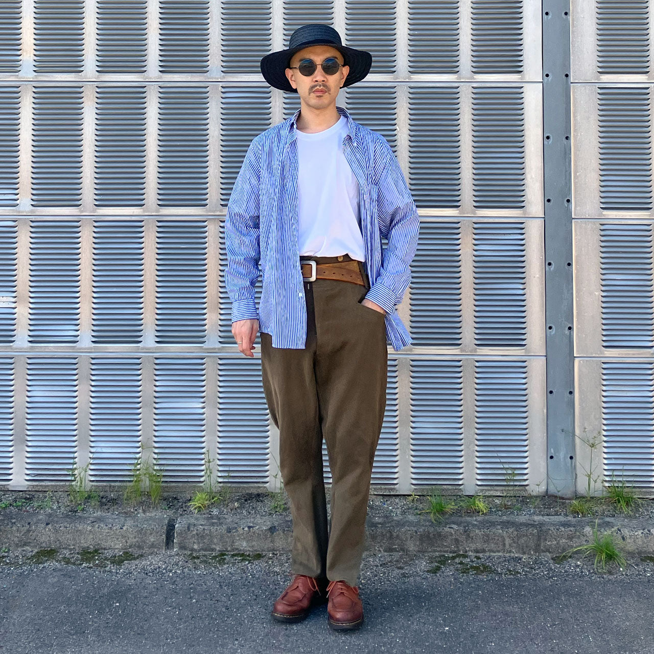 Rare 1940s Japanese vintage pants with military heritage