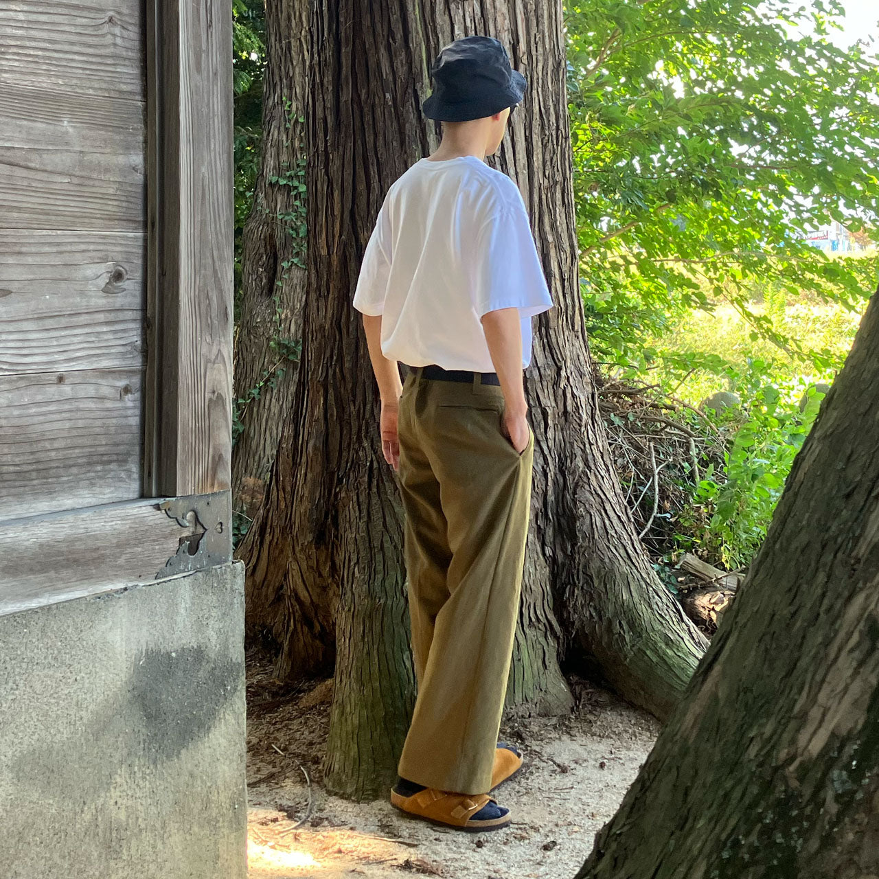 Mid-century Japanese pants, tailored craftsmanship and historic charm