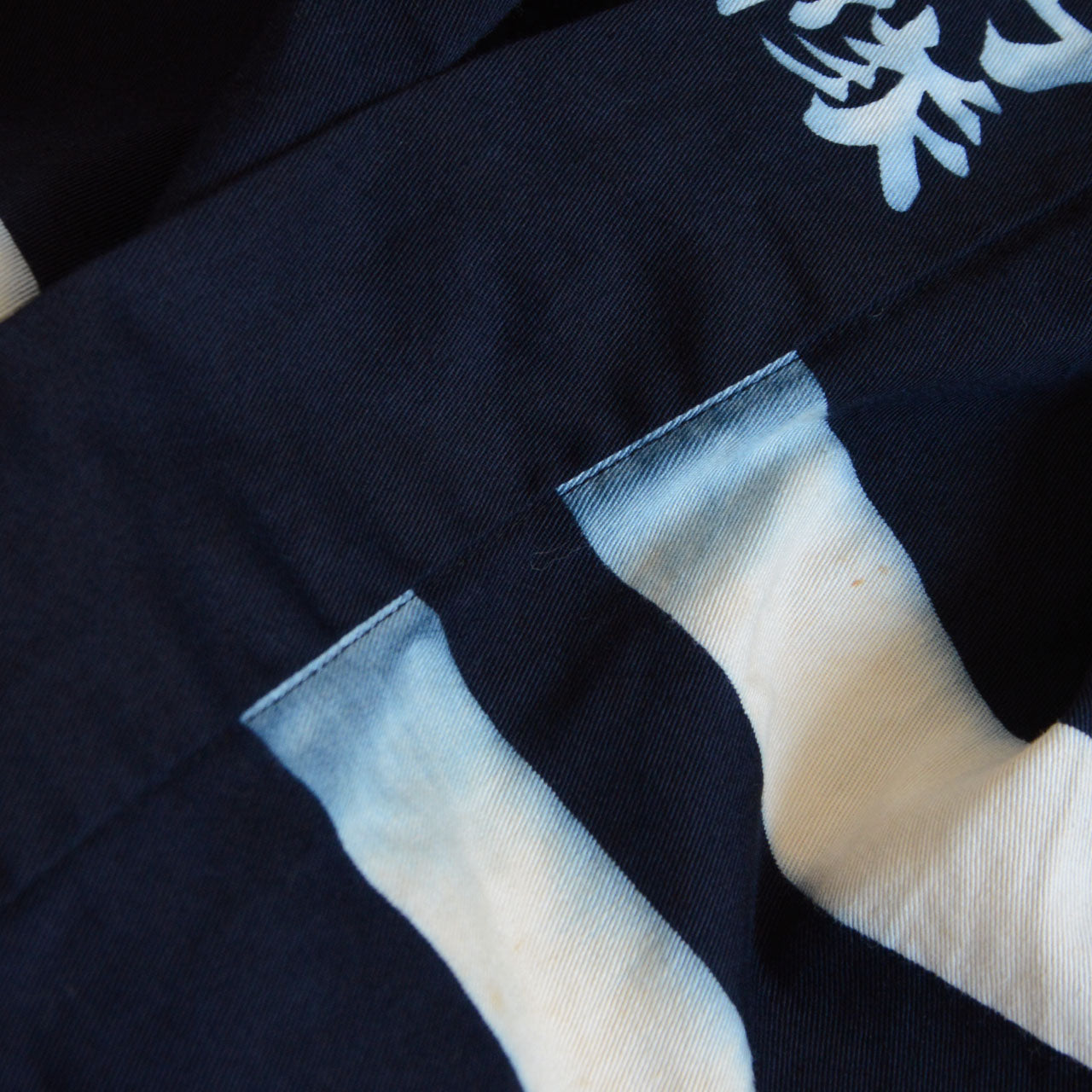 Japanese traditional garment with collectible Kanji characters