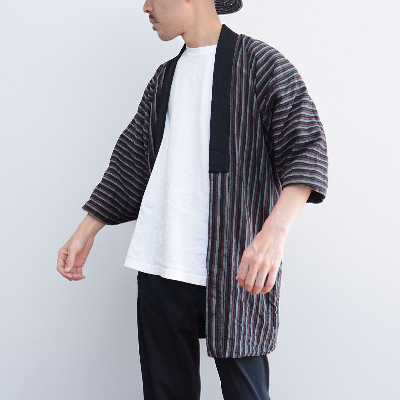 Vintage Aizu Cotton Noragi Jacket, Taisho–Showa Era Workwear