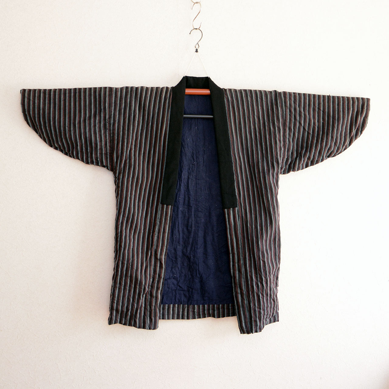 Aizu Cotton Noragi, Traditional Japanese Workwear, Vintage Jacket
