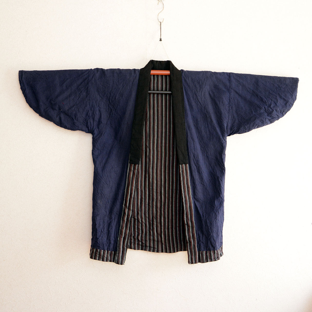 Japanese Vintage Noragi Jacket, Aizu Cotton, Farm Workwear Style