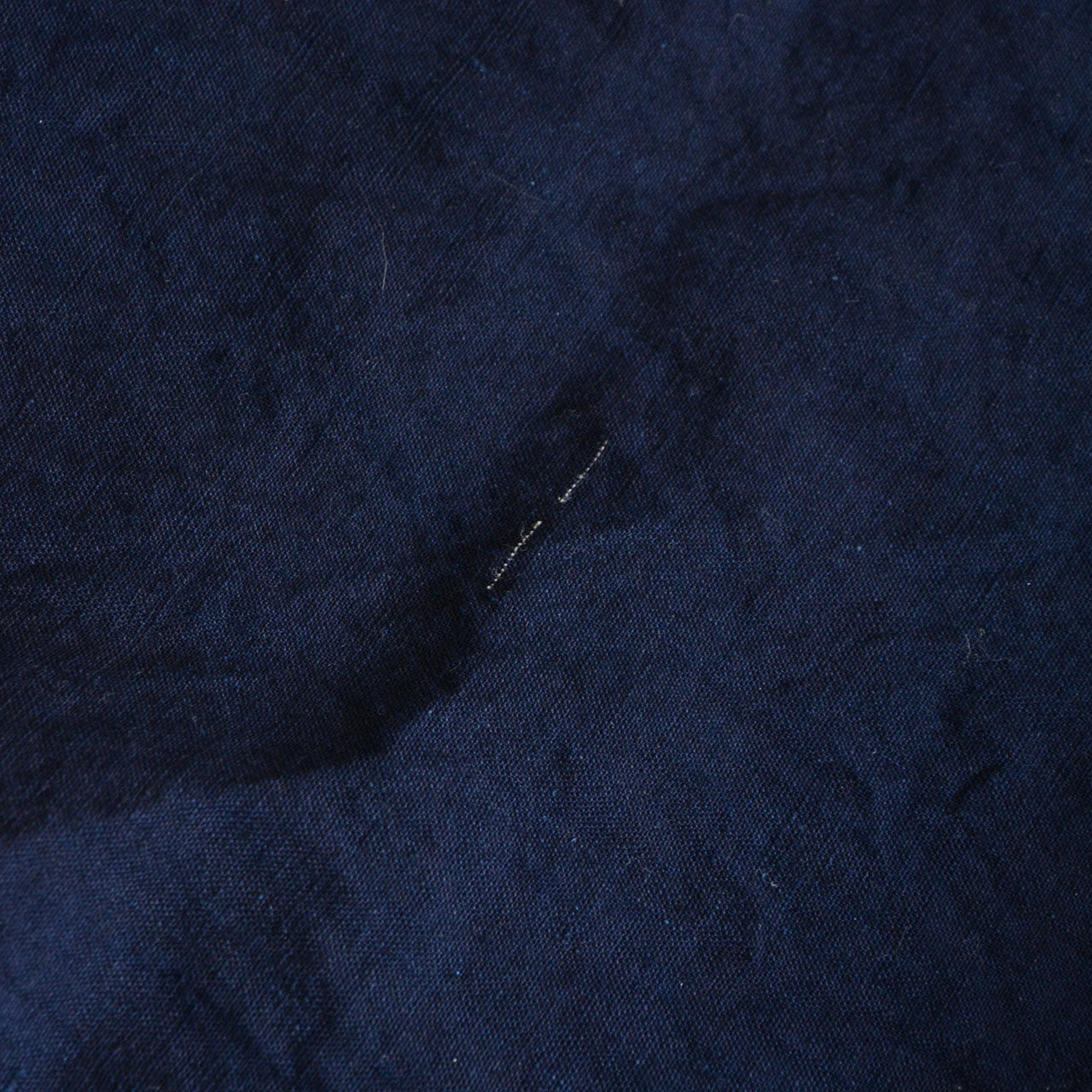 A set of aged indigo-dyed textiles valued in Japanese vintage craft culture