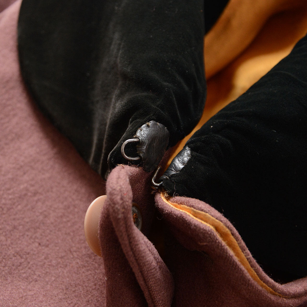 Vintage Inverness coat with relaxed cape sleeves