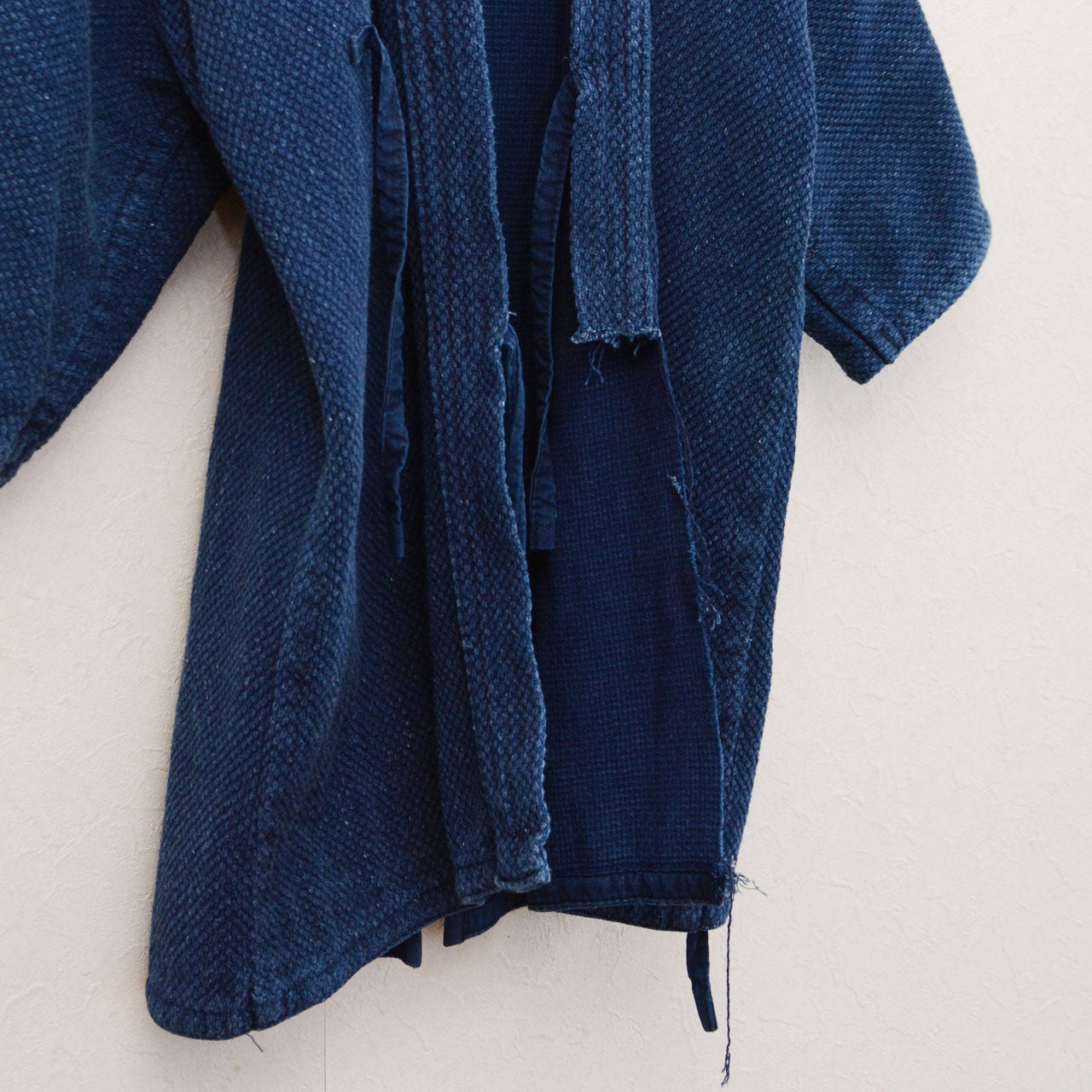 Authentic kendo-gi, indigo dye, remake and upcycle material
