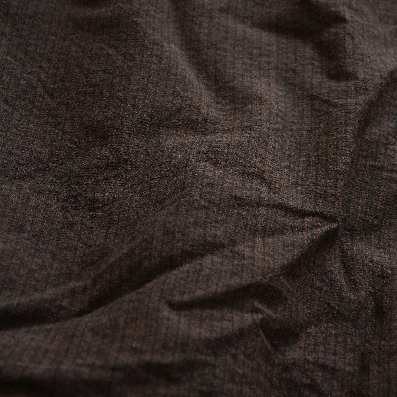 Brown checkered haori jacket from Japan vintage fashion