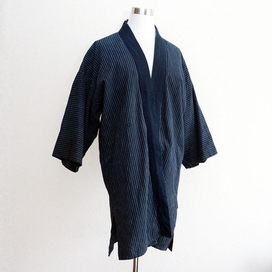 Noragi Jacket made of indigo cotton fabric