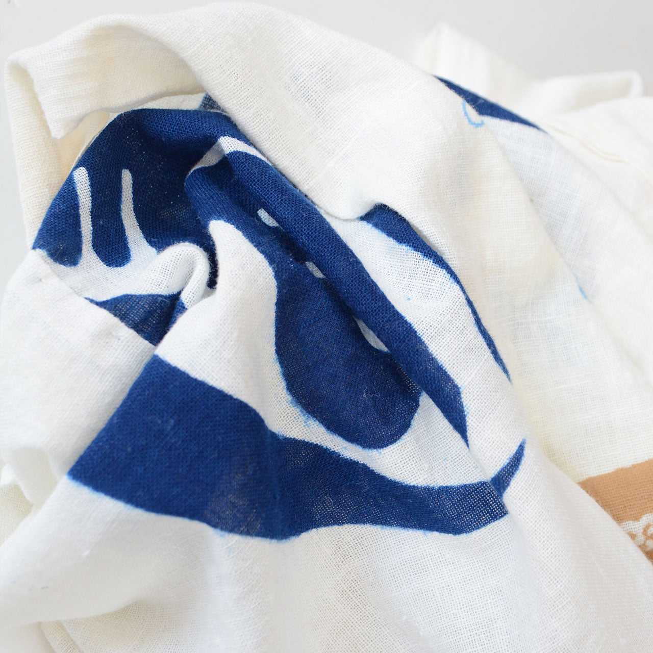 Unique Japanese vintage fabric with historical charm