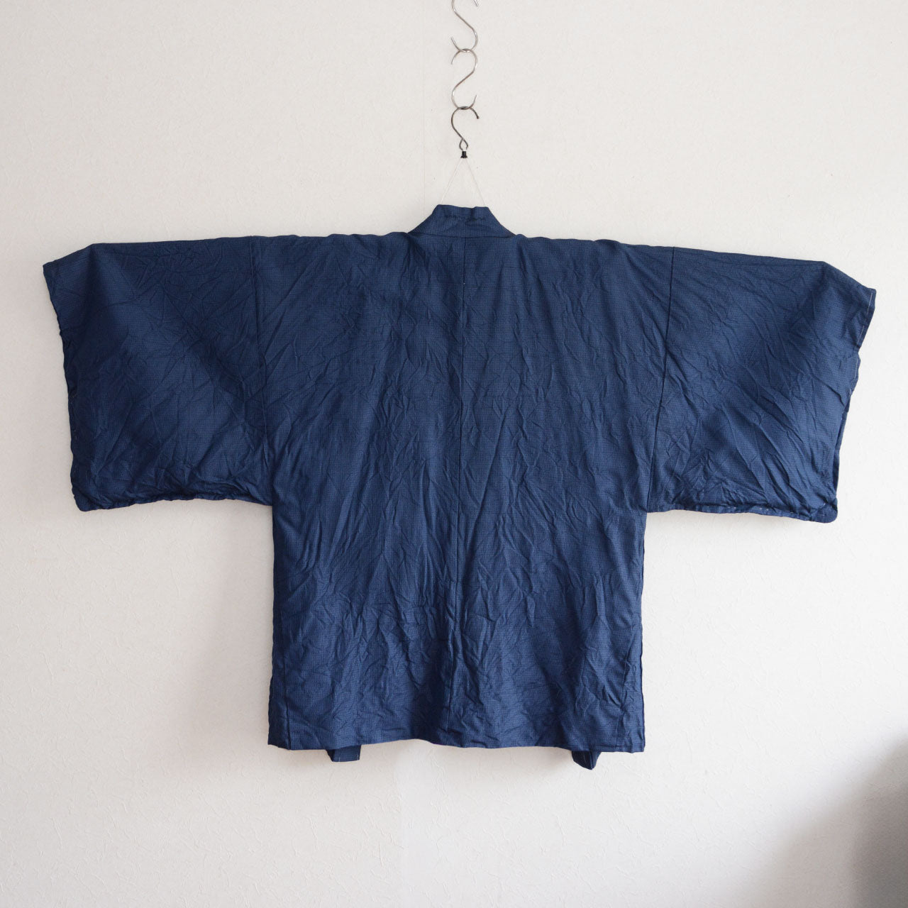 Vintage Japanese haori jacket with tiger patterned inner fabric