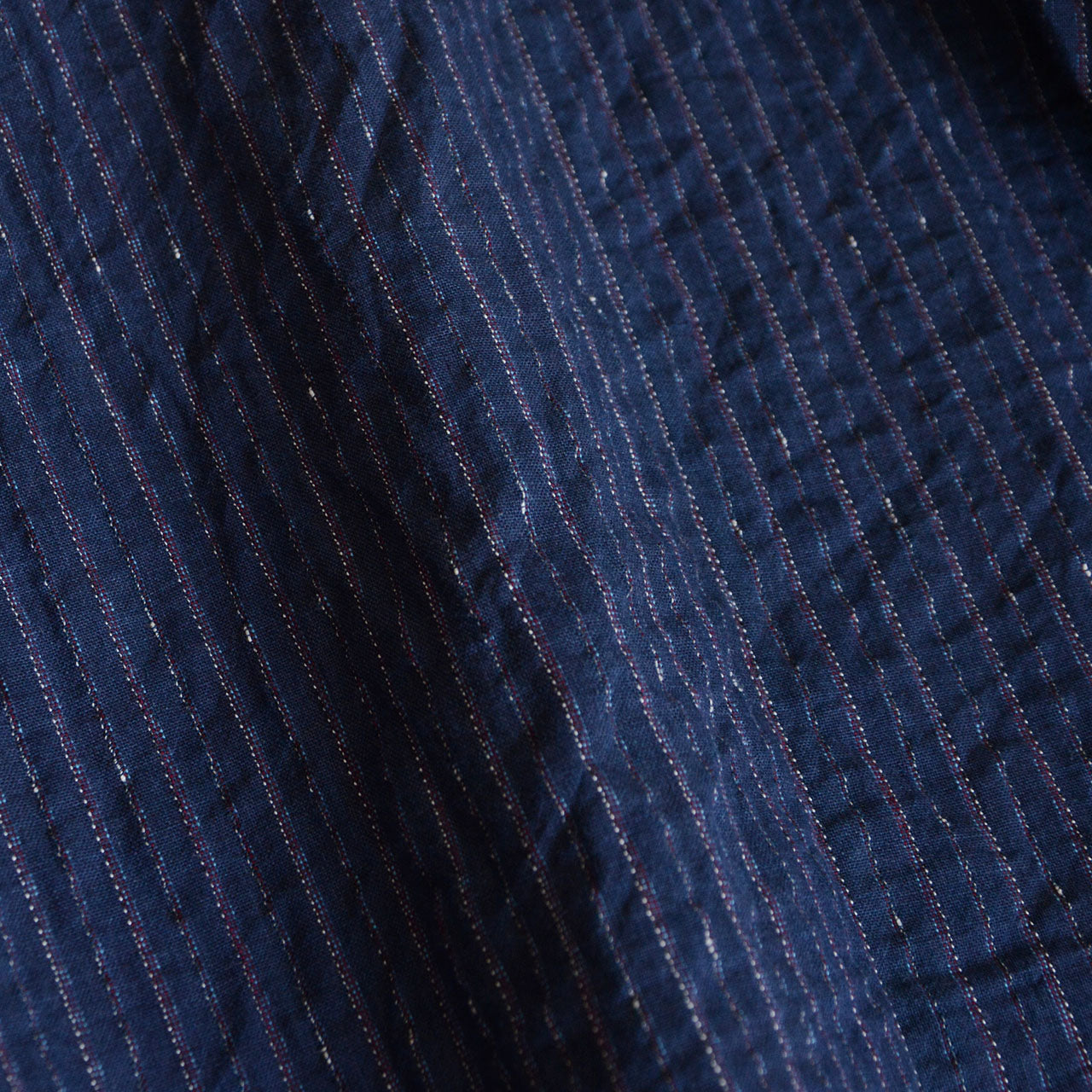 Japan vintage striped jacket used for ethical and slow-fashion styling.
