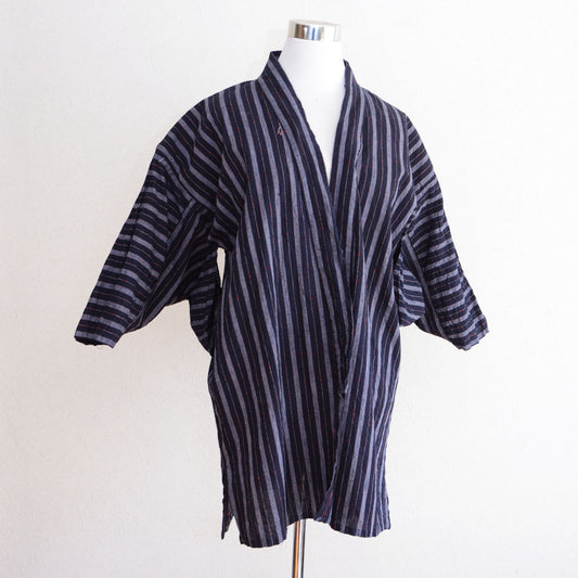 A Japanese vintage noragi garment from the early to mid Showa period