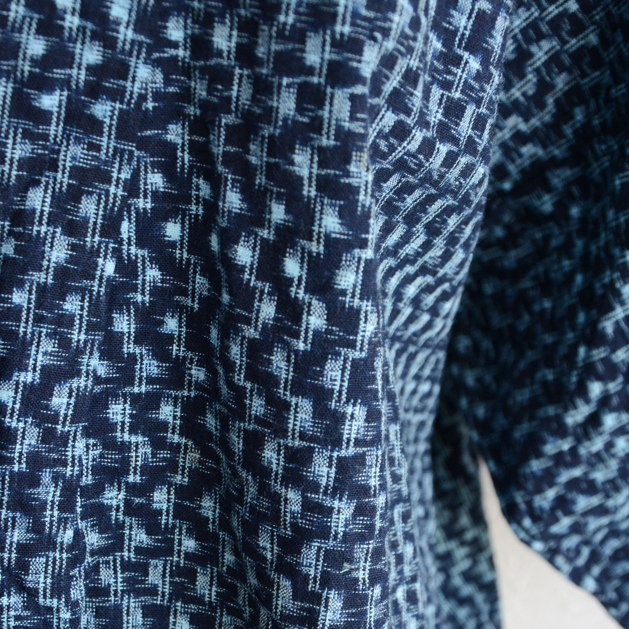 Noragi jacket styling — Japan vintage indigo cotton, slow fashion outerwear