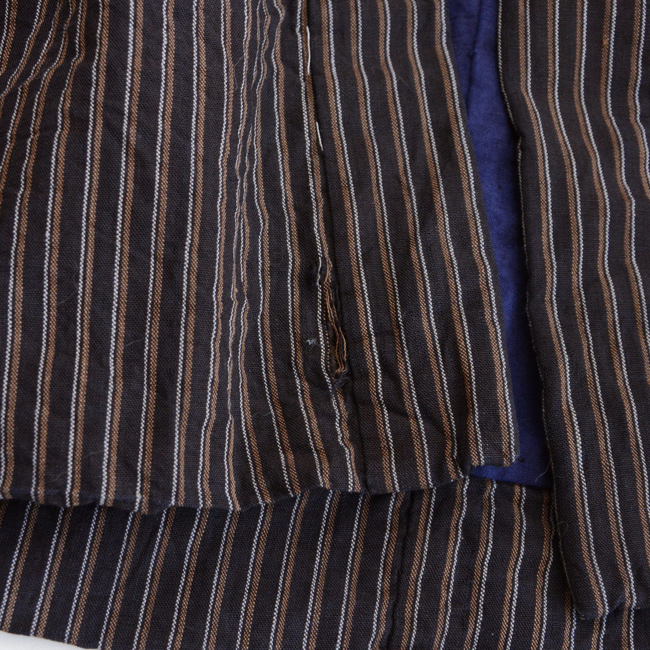 Japanese vintage noragi featuring cotton textile construction