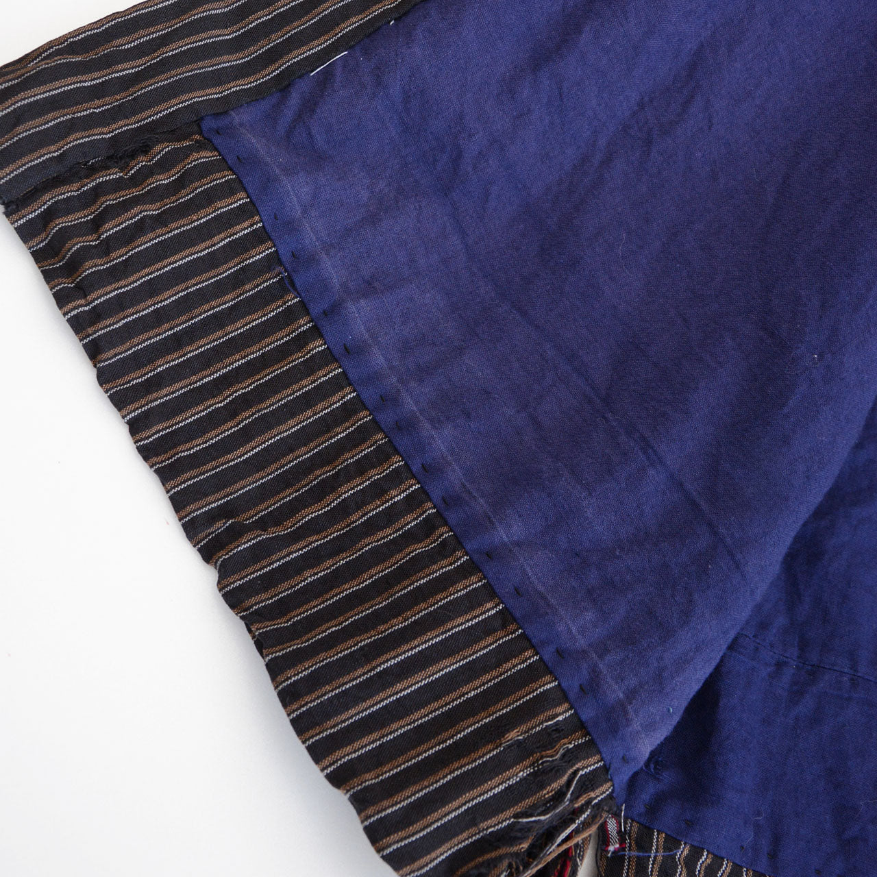 Japanese vintage noragi with hand-sewn cotton construction