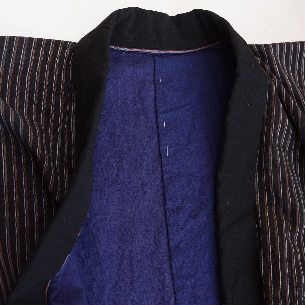 Japanese vintage noragi garment with cotton textiles