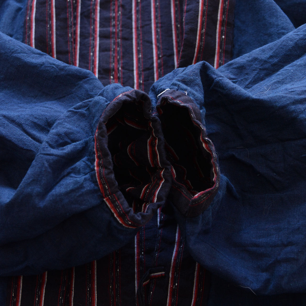 Cotton-based Japanese vintage noragi garment