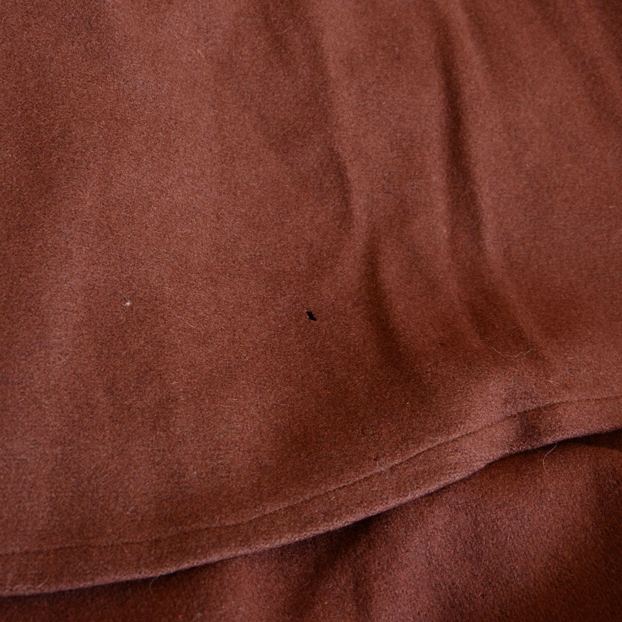 Vintage Japanese outer cape featuring rich wool fabric and understated elegance