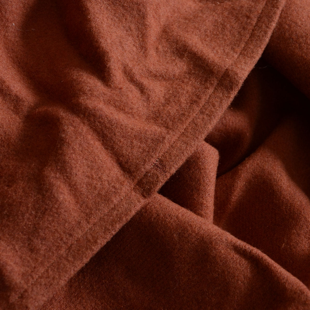 Vintage Japanese cloak with textured wool fabric