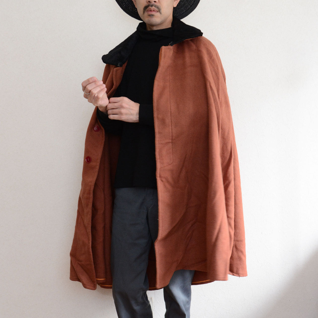 Artistic vintage outerwear curated for slow fashion enthusiasts