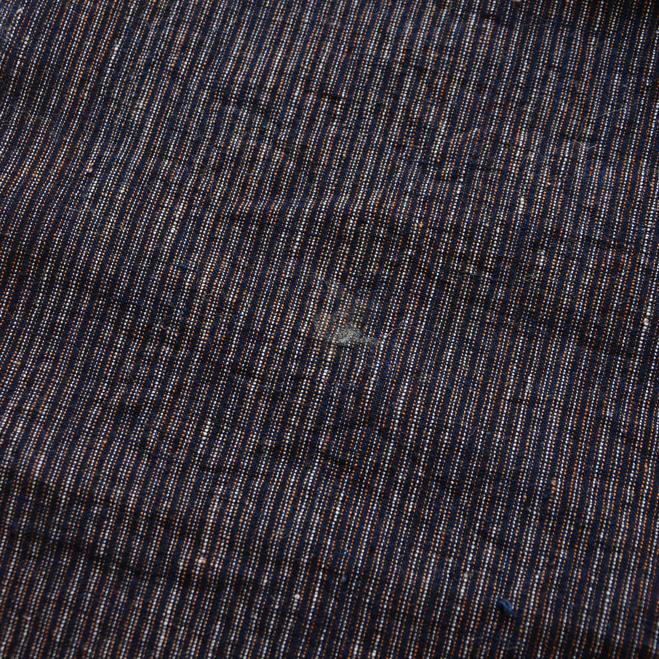 Indigo striped cotton scrap from early 20th century Japan