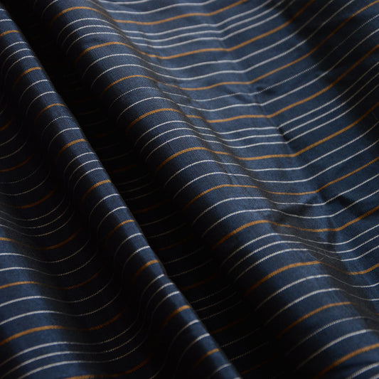 Vintage Japanese striped fabric bolt for sewing and crafts