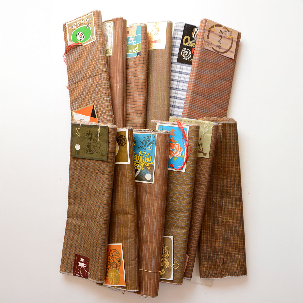 Deadstock Japanese fabric rolls perfect for multiple craft projects