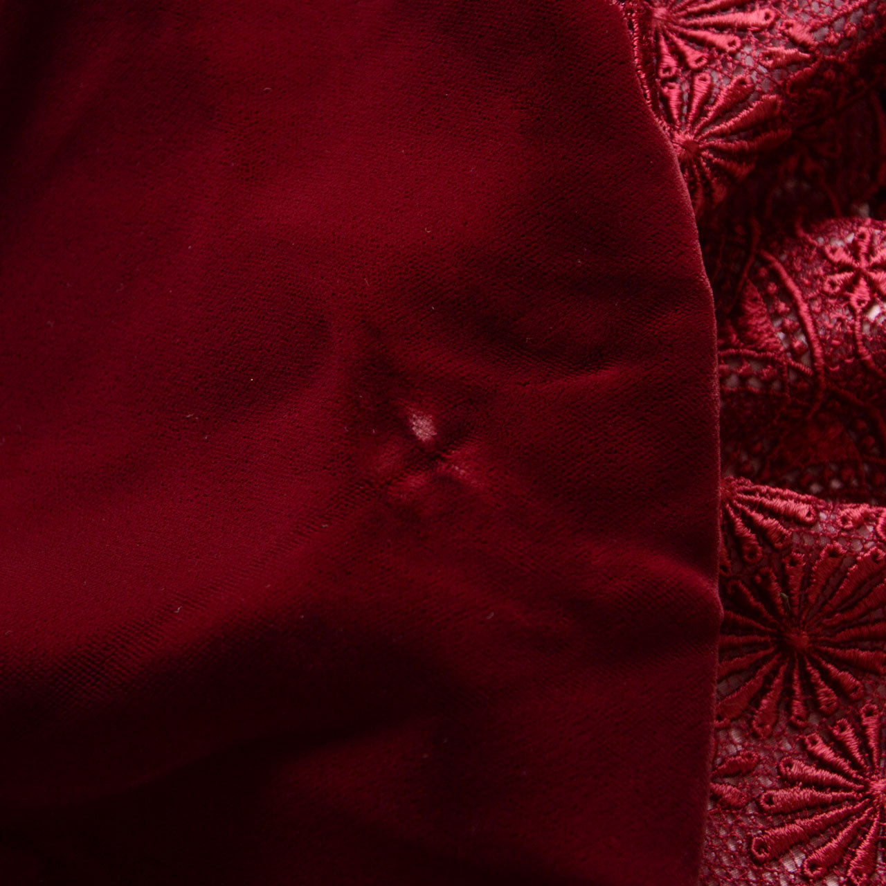 Elegant burgundy kimono accessory for formal or casual wear