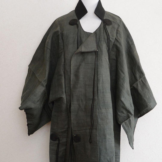 Long Kappa Kimono Coat Jacket Long Japan Vintage Museum to Archive Level