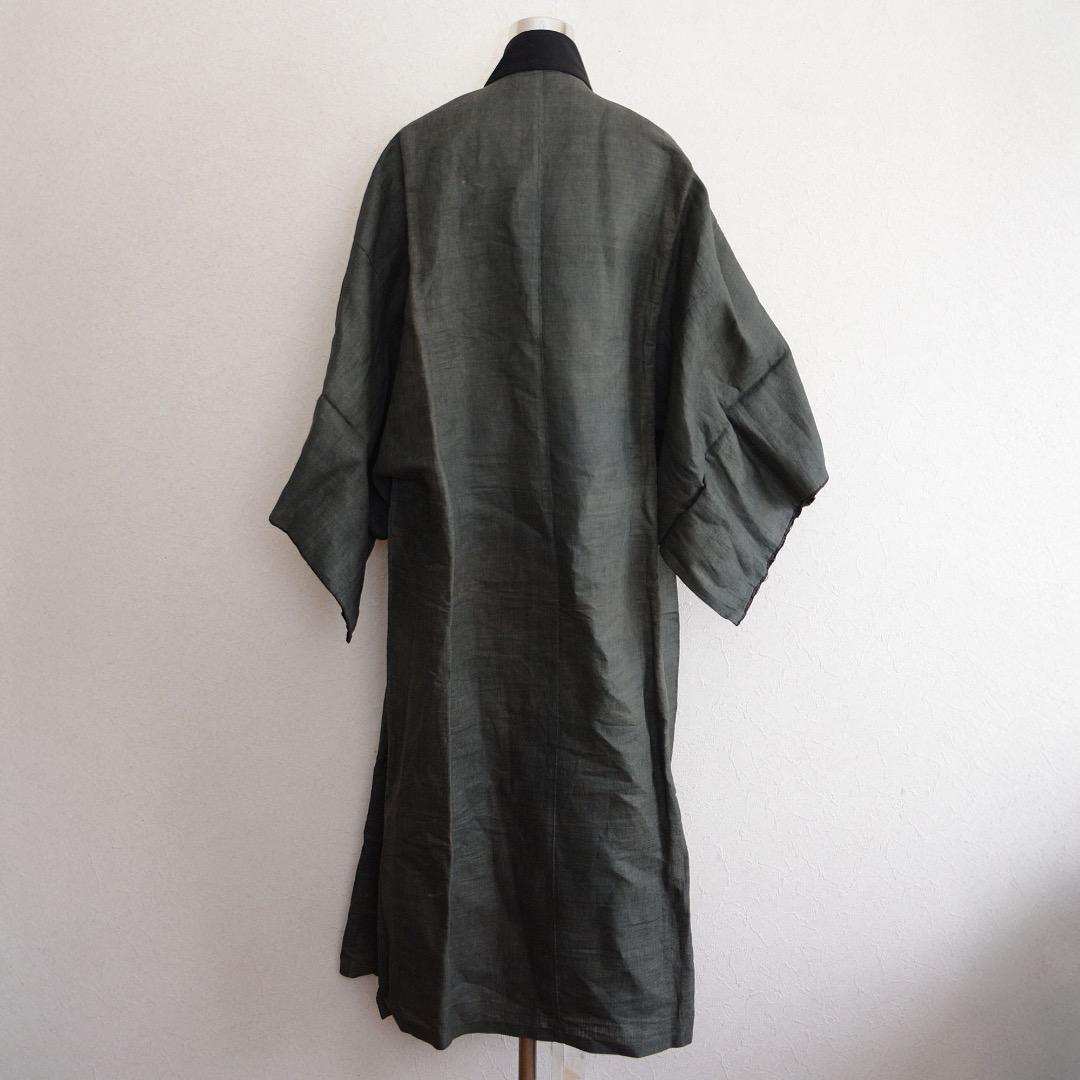 Long Kappa Kimono Coat Jacket Long Japan Vintage Museum to Archive Level