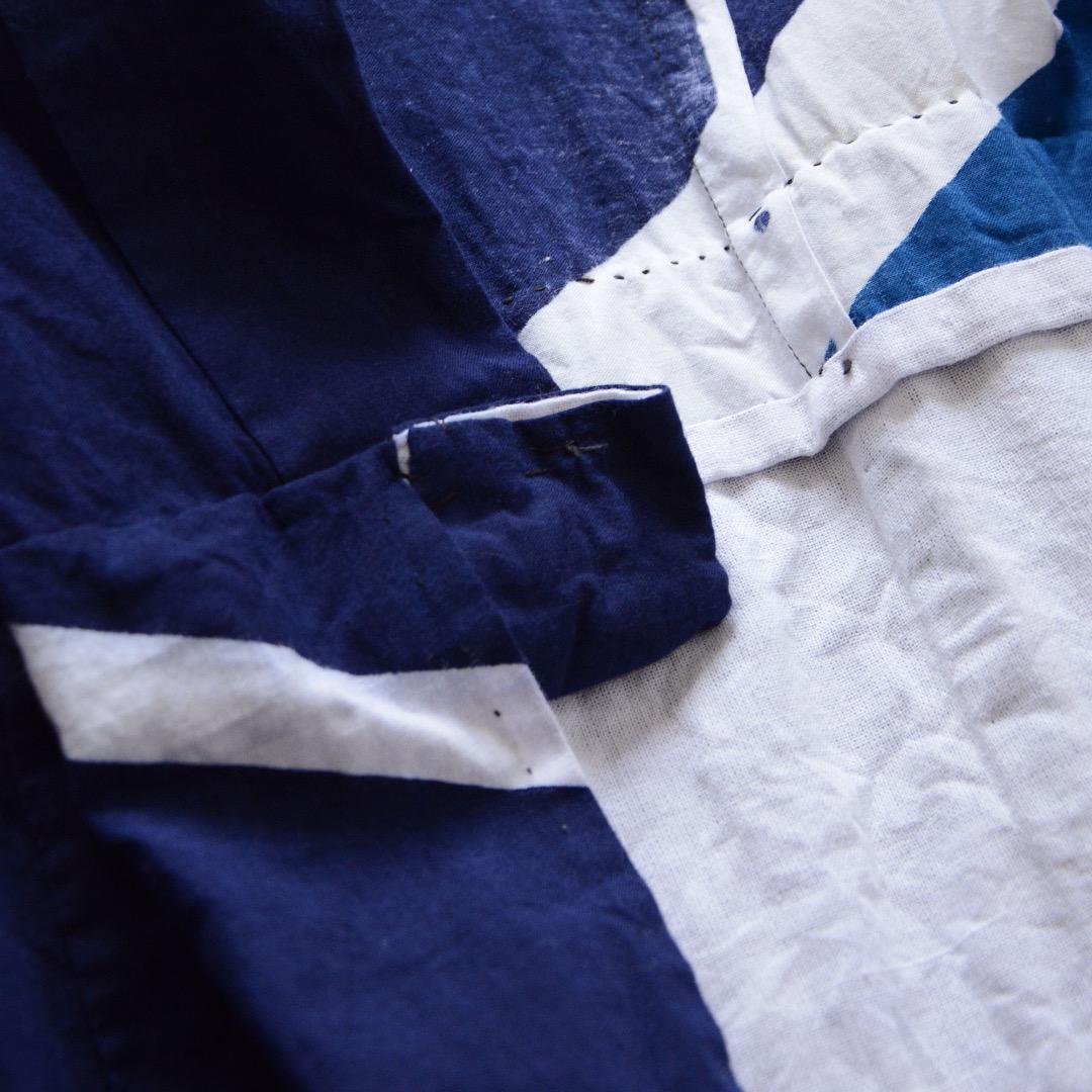 Yukata Kimono Robe Long Men Japanese Fabric Cotton Vintage