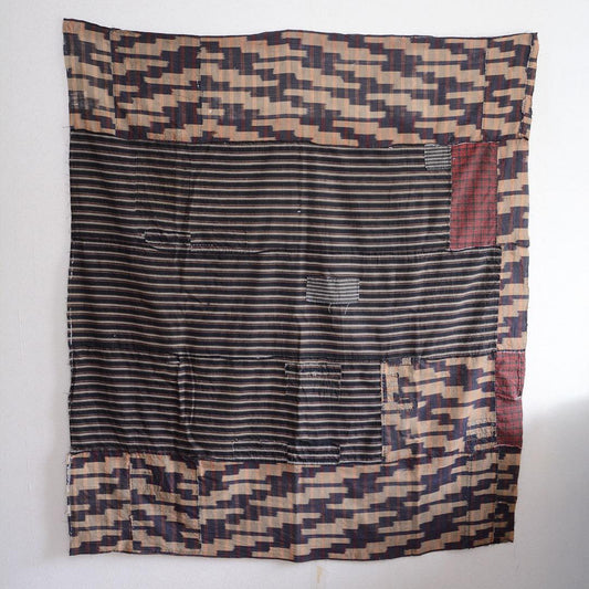 Boro Fabric Japan Vintage Cotton Crazy Patchwork Textile Futon Cover