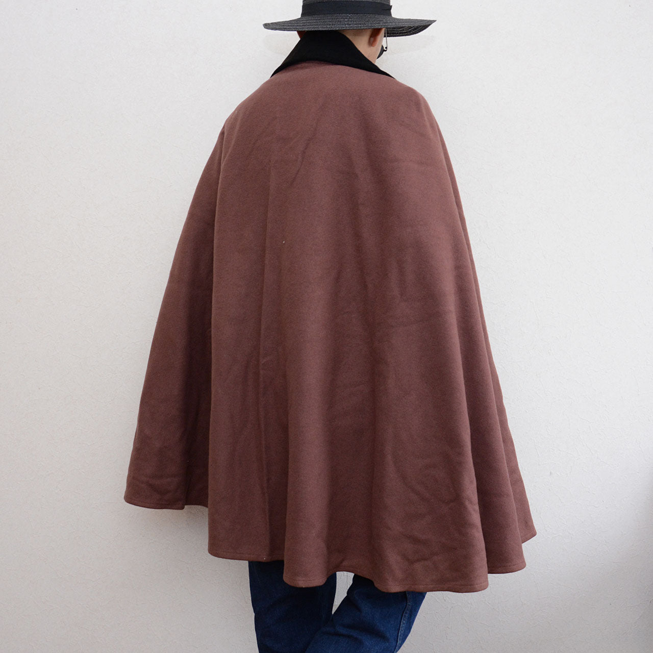 Versatile vintage Japanese cape mantle
