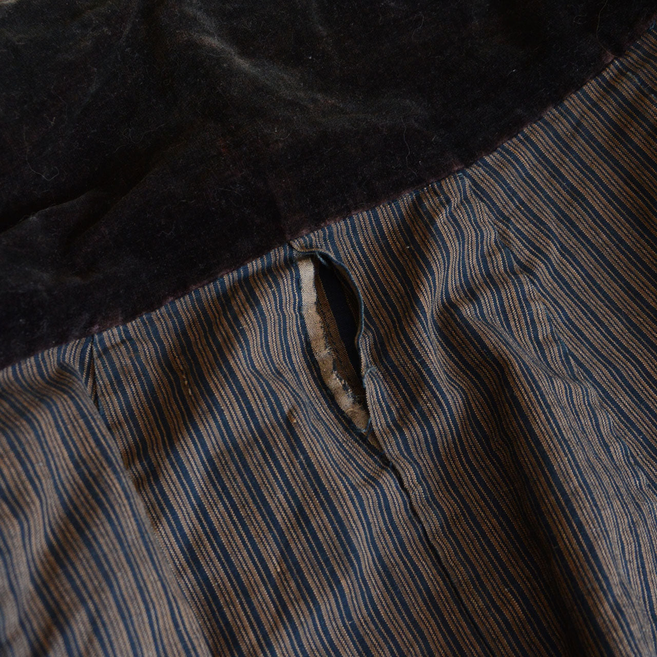 Japanese vintage Dochu Kappa outerwear, traditional cotton textile reflecting historical daily clothing