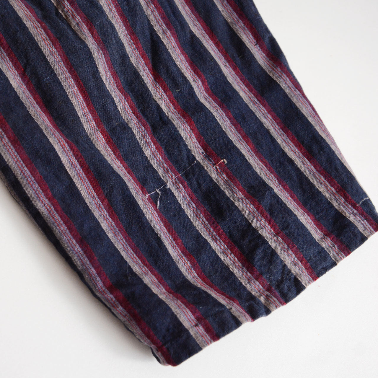 Mid-century Japanese cotton garment showcasing subtle texture and handcrafted appeal.