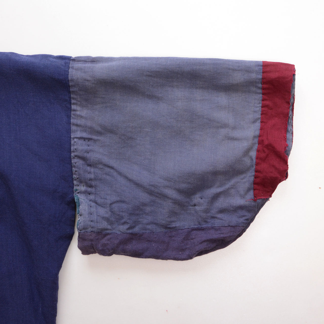 Sleeve on the reverse side of a vintage Japanese noragi