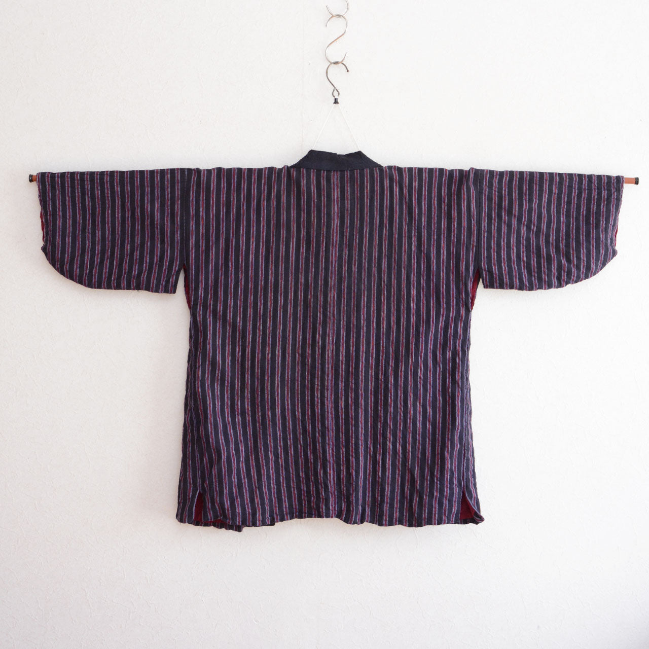 Striped cotton Japanese vintage work garment