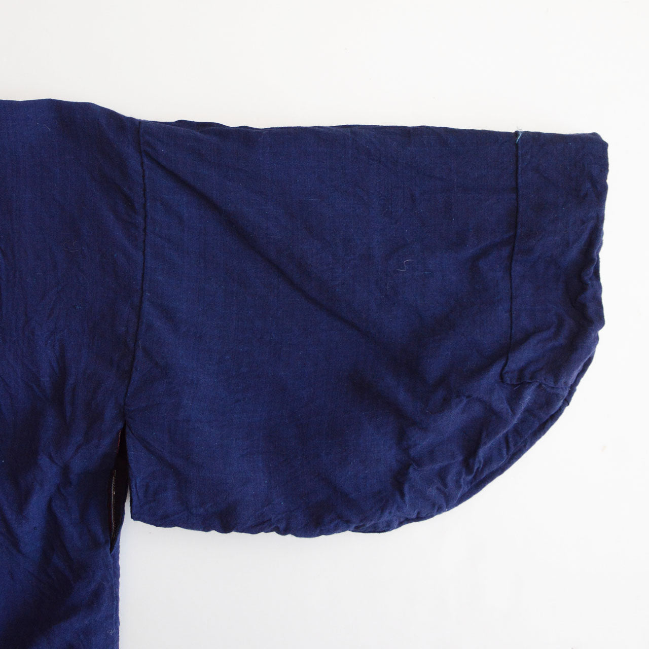 A Showa period Japanese noragi reflecting handmade garment construction