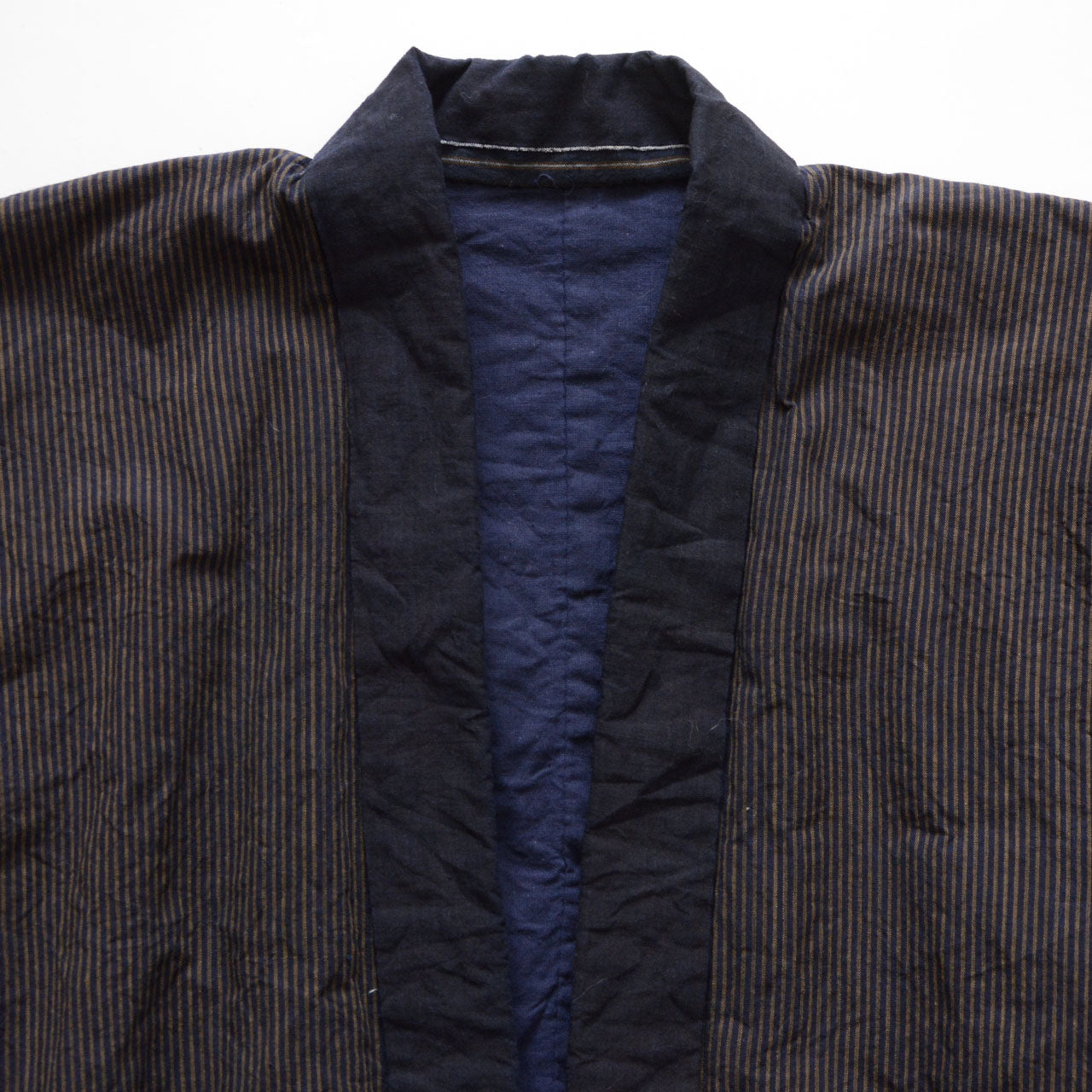 Handcrafted Japanese vintage jacket in classic indigo cotton