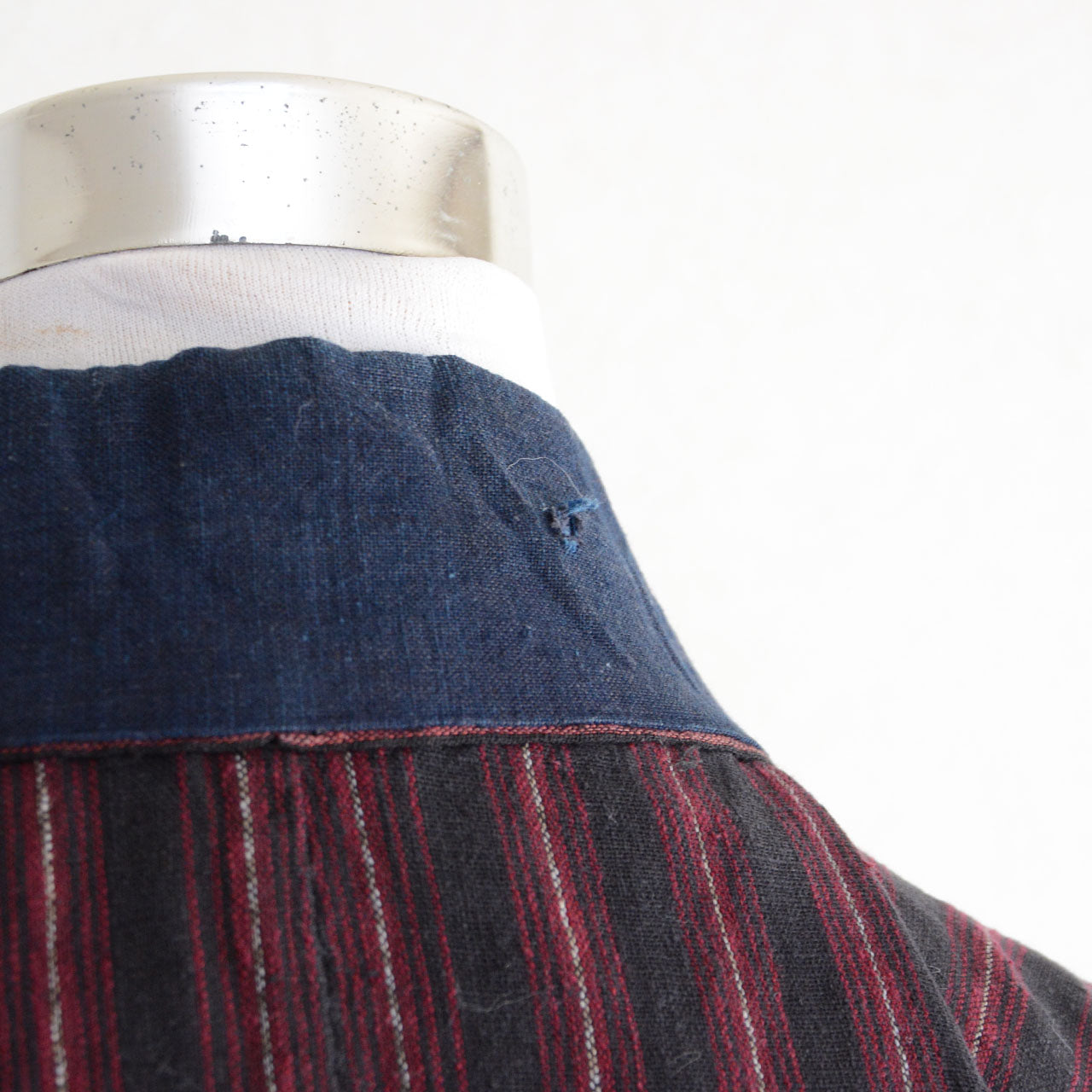 Japanese cotton Noragi garment striped textile