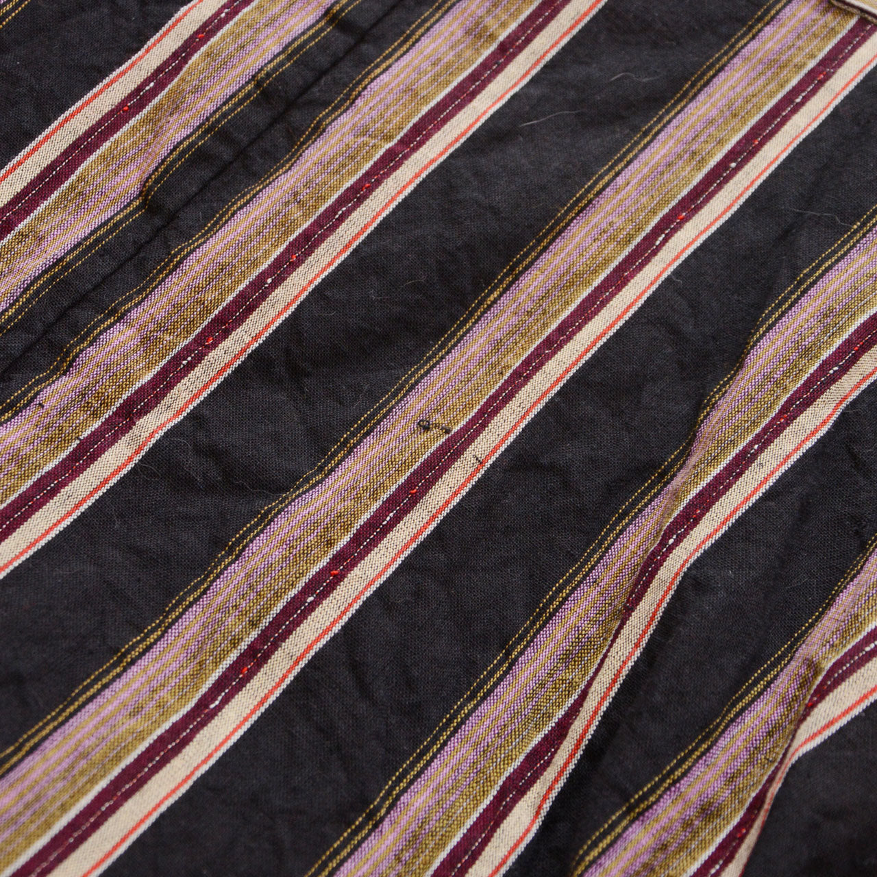 Vintage Japanese noragi garment with simple textile construction